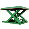 CE Approved utility cargo indoor scissor lift table/hydraulic stationary scissor lift